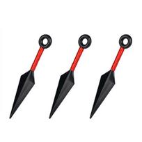 3pcs Hardless Darts Hatake Kakashi Akatsuki Pain Kunai Shuriken Anime Cosplay Accessories Props Weapons Halloween Gift
