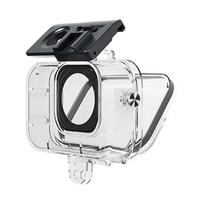 DJI Action 6 Vandeniui atsparus dėklas Povandeninis 70M Nardymo korpusas Apsauginis nardymo dangtelis Tvirtinimas Veiksmo kameros priedai gryna