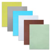 6 lakštai spalvotos langų plėvelės Skaidri dekoratyvinė stiklo plėvelė Saulės blokavimo lipni langų plėvelė Pastatams Gyvenamiesiems 20cm x 30cm