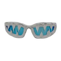 Avant Garde Handmade Punk Sunglasses Unique Shape Creative Design Hip Hop Catwalk Fashion Statement Glasses for Trendsetters raudona