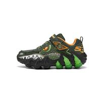 Skechers Vaikams Tinklelio Patogūs Minkšti Laisvalaikio Žemi Batai Vaikų sportbačiai Alyvuogių Žalia 400121L-OLV 28.5 black