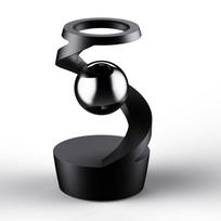 Metal Tabletop Floating Gyro Gravity Defying Kinetic Desk Toy Suspended Gyroscope Fidget Spinners for Adults Kids juoda