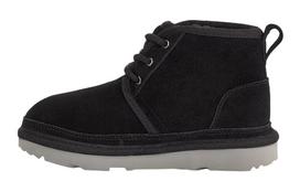 UGG Neumel Graphic Boot Black Grey Suede Kids 1130787K-BGSD 35