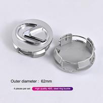 4 vnt. 62 mm automobilio emblema, ratlankio centrinis dangtelis, stebulės aksesuarai, skirti Lexus GS IS LS500h ES260 ES300h RX350h NX260 UX260 LM LC RZ450e TX