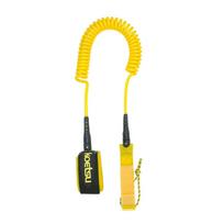 Surfing Safety Foot Rope Boat Safety Paddle Stand Up Paddle Surfing Leash Safety TPU Hand Rope For Surfboard Surfing Accessories geltona