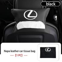 For Lexus Car Tissue Box Holder Center Console Armrest Napkin Box Storage Bag RX350 IS250 CT200h ES250 ES300h NX300h IS200 GS300