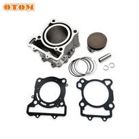 For YBS300 Engine Cylinder Kit Motorcycle Cylinder Gasket 76mm Cylinder Block Piston Ring Kit LONCIN Moto Engine Parts