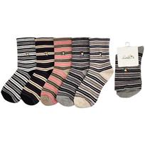 Arnold Palmer Non-Tightening, Non-Compression Fashion Socks for Maternity Women Made in Korea Gift of 5 Pairs 5 pairs of comfortable fashion ankle socks