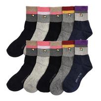 Arnold Palmer Women's Casual Socks Pretty Casual Fashion Ring Socks 10-Pair Set Gift for Mom LP Medium Color Mixed 10-Piece Set