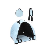 Portable Beach Sunshade Tent Foldable Shelter with Carry Bag Adjustable Shoulder Strap Easy Setup and Lightweight Design for Outdoor Use One Size