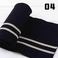 Elastic Cotton Spandex Stretch Cuff Arms Collar Hem Rib Fabric Baseball Coat Jackets Neckline Diy Accessory Thicken Rib Fabric 90cm