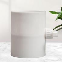 75/110/150/160/200mm Oro vožtuvas Nešiojamas rankinis PVC vamzdžio oro tūrio vožtuvas Apvalus atbulinis vožtuvas Nešiojamas namų rankinis reguliavimo vožtuvas 75mm