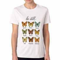 Wolf Lotus Wounisex's Cotton T Shirt, Premium Cotton Graphic Print, Durable, Casual And Fashionable. Artistic Wolf With Lotus Flower Design, Stylish A S įvairiaspalvis