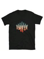 Chess Board Pieces Unisex T-Shirt Chess Player Gift Tee Tops Men Women Universal Summer Fashion Casual Crewneck Cotton T-Shirt S įvairiaspalvis