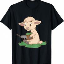 Cute Kawaii Frog Snail Mushroom Cottagecore Aesthetic T-Shirt S įvairiaspalvis