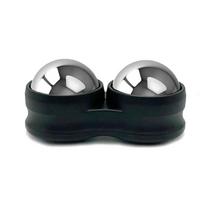 Stainless Steel Double Massage Ball Roller for Muscle Relaxation juoda