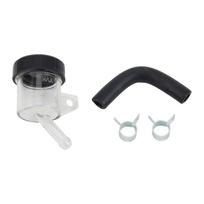 Universal Motorcycle Dirt Pit Bike Rear Brake Master Cylinder Oil Cup For Honda Suzuki Kawasaki Tuning Spare Parts Enduro balta
