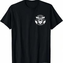 Retired Firefighter Fort Worth, Texas Tribute - 2 Sided T-Shirt S įvairiaspalvis