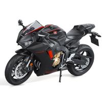 Naujas 1/9 Honda CBR1000RR lydinio lieto motociklo modelis Transporto priemonės kolekcija Garsas ir šviesa Visureigis Autociklo Žaislai Automobilis juoda