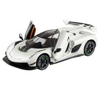 1/24 Koenigsegg Jesko Supercar Diecast Model Alloy Metal Car Classic Collections Hobbies Sentiments High Simulation Decorations Gift Friend balta