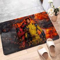 Comedy Movie D-Deadpool-Wolverine Floor Carpet Nordic Style Home Doormat Bathroom-Toilet Mats Bedroom Hotel Decor Mat 40x60 cm