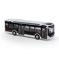 1/42 Naujosios energetikos autobuso lydinio metalo liejimo modelis automobilis Garsas ir šviesa Atitraukiamas Ideali berniuko vaikiška žaislinė Gimtadienio dovanos su vaikais balta