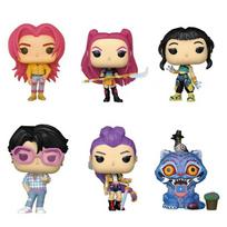 K-pops Demons Hunters Anime Figure Rumi Zoey Mira Saja Boys Action Figure Kawaii Model Doll Cosplay Vinyl Figures Collection Toy