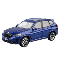 1/32 BMW X3M X3 IM visureigis lydinio metalo lietas modelis automobilis namų madingas žaislas garsas šviesa atitraukiamas vaikų žaislas kolekcionuojami daiktai pomėgis berniukas balta
