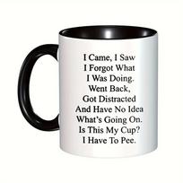 American English Ceramic Coffee Mark Cup Tea Cup 301-400ml