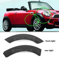 4pcs Front Wheel Arch Trim Fender Trim Rubber for Mini Cooper 2002-2008 for BMW MINI COVER Left Right 51131505864 51131505865 right front rear