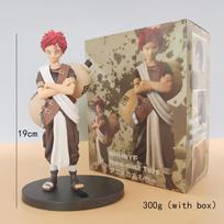 20CM Anime Naruto Ten Years of Hundred Ninja Gaara Big Gourd Decorative Model Toy Gift Collection Action Figure With box