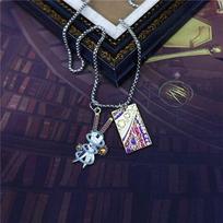 Demon Slayer Kamado Tanjirou Necklace Rengoku Kyoujurou Merchandise Cute Creative Cartoon Figures Fashion Costume Party