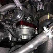 Turbo Blow Off vožtuvo plokštelė BOV tarpiklis Aliuminio keitimas Honda Civic 2015-2021 BOV aliuminio