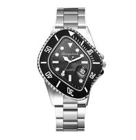 Waterproof Analog Stainless Steel Simple and Stylish Silver Accessory Perfect for or Christmas Gifts Men's Watch Band, Men's - Father's Day, juoda