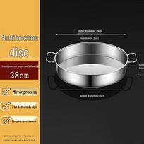 FATTBAO Stainless Steel Multi-Purpose Round Pan