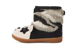 UGG Panda Stuffie Thermal Snow Boots Black Children Aged 3 7 Years Old 1130353T-BLK 25