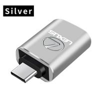 TypeC To USB Adapter OTG Converter Connector For Lexus F-SPORT ES RX NX LS UX LM LX GX LC RZ IS CT GS RC HS SC TX Accessories sidabras
