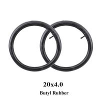 2 Pieces Fat Tire Tubes 20x4.0 20*4.0 AV 32mm Valve Fat Inner Tubes For Electric Bike/Mountain Bike MBT Fat Tire Tubes Road Bike