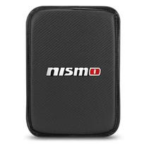 Car Armrest Box Mats Leather Center Console Covers Interior For Nissan Nismo GTR Tiida Teana T30 T32 Qashqai Wheel Center Caps raudona