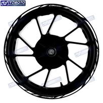 For Honda CB650F CB 650 F Motorcycle 17 Inch Front And Rear Racing Decal Wheel Hub Sticker Waterproof Reflective Rim Stickers