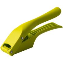 Stainless Steel 2-in-1 Garlic Press Manual Type Slicing Function Garlic Slicer Multifunctional Mashing Function žalia