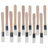 1/12Pcs Fences 0.5 inch Paint Brush Nylon Painting Tool Bent Head Wall