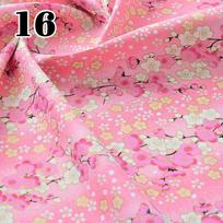 50/100/200cm Japanese Kimono Cheongsam Bronzing Print Fabric Cherry Blossoms Sewing Cotton Cloth DIY Bag Patchwork Accessories 50x140cm