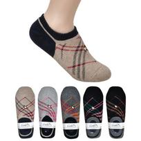 [Arnold Palmer] 5 Pairs Classic Check Women's Sports No-show Socks Sports No-show Socks Loafer No-shows 24cm Random Shipping (5 Pairs)