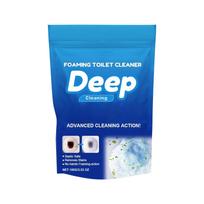 Deep Cleaning Foaming Toilet Cleaner Advanced Stain Removal & Septic Safe Formula. 100g (3.53 oz) Effortless No-Hands Action One Size mėlyna
