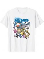 Pixar  Iconic Characters Group Shot Logo T-Shirt S įvairiaspalvis