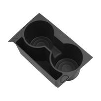 Car Accessory TPE Insert Black Console Cup Holder Perfect Fit Scratch Resistant Easy Installation Anti-slip Design China Mainland
