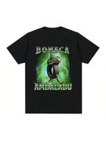 Boneca Ambalabu Funny Italian Brainrot Frog T-Shirt Clothing Fashion Humor T Shirts Summer T Shirt Tops Women Clothing S įvairiaspalvis
