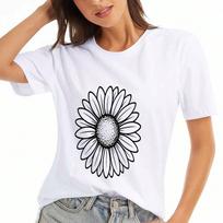 Sunday Angel unisex's Cotton T Shirt,Premium Cotton Quality Print,Durable,Casual Fashion,Inspired By Sunday And Angelic Motifs,A Stylish And Unique Wa S įvairiaspalvis