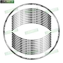 For GSF650 GSF 650 motorcycle accessories 17 inch front and rear wheel stickers modified reflective wheel rim stickers